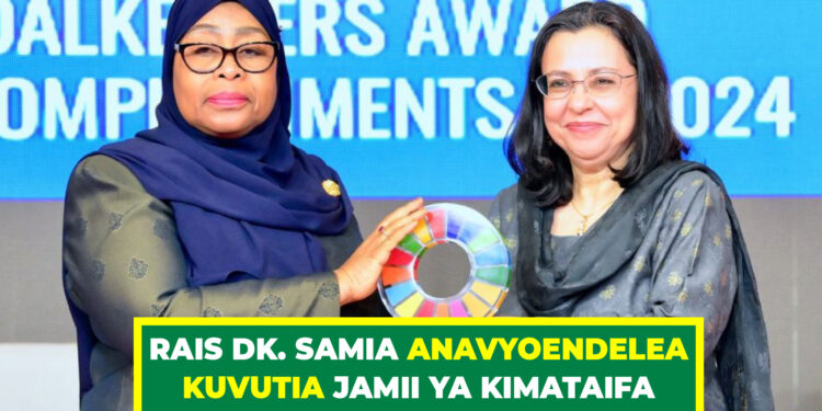 RAIS DK. SAMIA ANAVYOENDELEA KUVUTIA JAMII YA KIMATAIFA