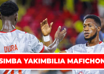 SIMBA YAKIMBILIA MAFICHONI