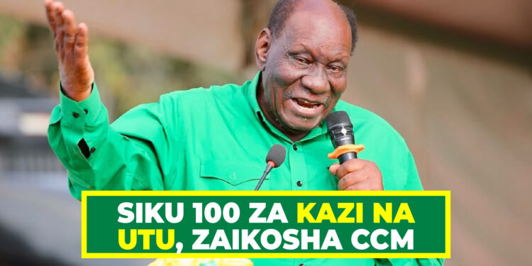 SIKU 100 ZA KAZI NA UTU, ZAIKOSHA CCM