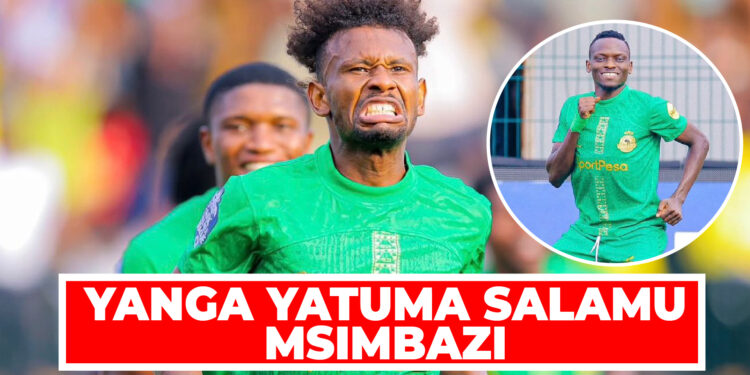 YANGA YATUMA SALAMU MSIMBAZI