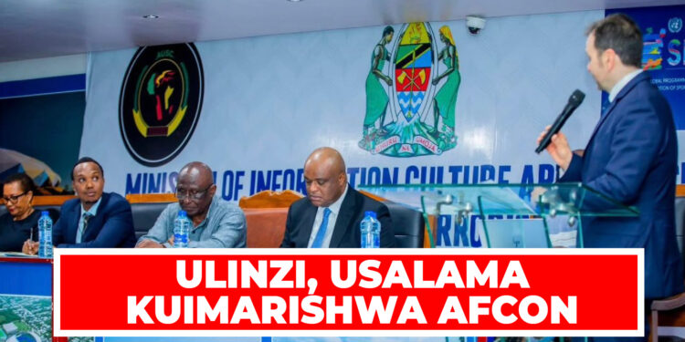 ULINZI, USALAMA KUIMARISHWA AFCON