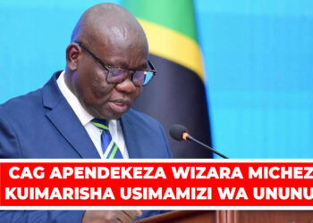 CAG APENDEKEZA WIZARA MICHEZO KUIMARISHA USIMAMIZI WA UNUNUZI