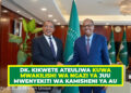 DK. KIKWETE ATEULIWA KUWA MWAKILISHI WA NGAZI YA JUU WA MWENYEKITI WA KAMISHENI YA AU