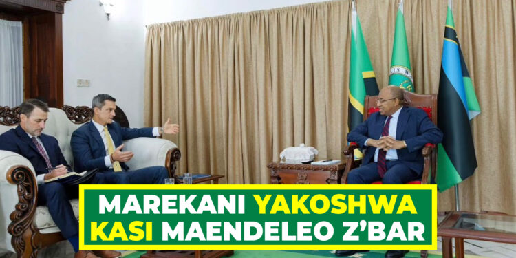 MAREKANI YAKOSHWA KASI MAENDELEO Z’BAR