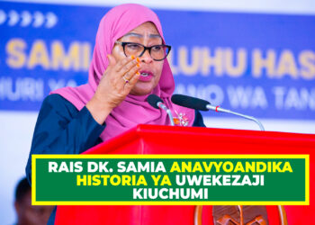 RAIS DK. SAMIA ANAVYOANDIKA HISTORIA YA UWEKEZAJI KIUCHUMI