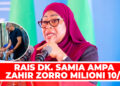RAIS DK. SAMIA AMPA   ZAHIR ZORRO MILIONI 10/-