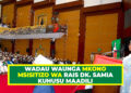 WADAU WAUNGA MKONO MSISITIZO WA RAIS DK. SAMIA KUHUSU MAADILI