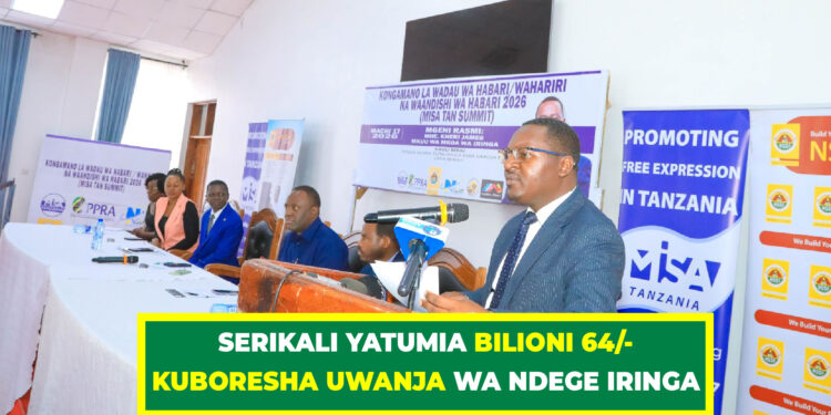 SERIKALI YATUMIA BILIONI 64/- KUBORESHA UWANJA WA NDEGE IRINGA