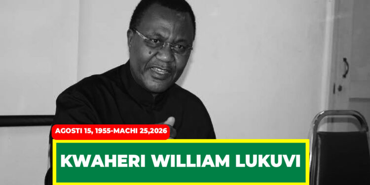 KWAHERI WILLIAM LUKUVI