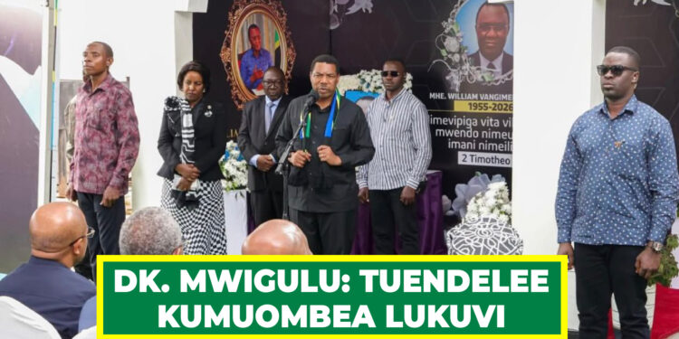 DK. MWIGULU: TUENDELEE KUMUOMBEA LUKUVI