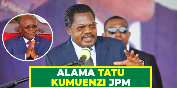 ALAMA TATU KUMUENZI JPM