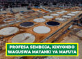 PROFESA SEMBOJA, KINYONDO WAGUSWA MATANKI YA MAFUTA