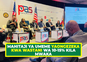 MAHITAJI YA UMEME YAONGEZEKA KWA WASTANI WA 10-15% KILA MWAKA