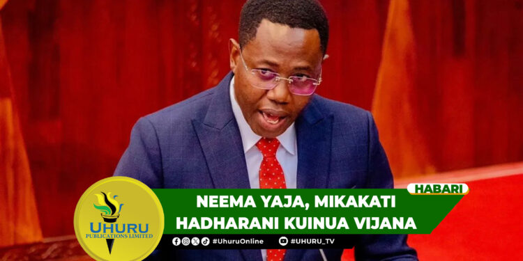 NEEMA YAJA, MIKAKATI HADHARANI KUINUA VIJANA