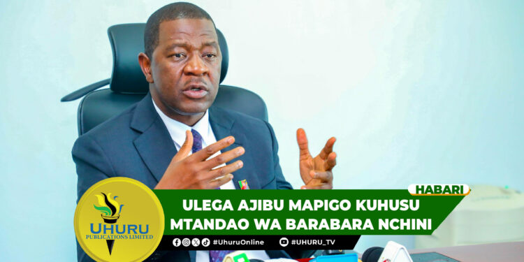 ULEGA AJIBU MAPIGO KUHUSU MTANDAO WA BARABARA NCHINI