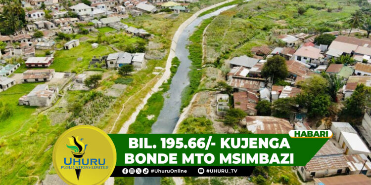 BIL. 195.66/- KUJENGA BONDE MTO MSIMBAZI