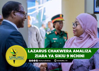 LAZARUS CHAKWERA AMALIZA ZIARA YA SIKIU 9 NCHINI