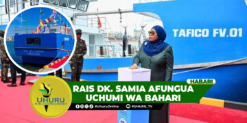 RAIS DK. SAMIA AFUNGUA UCHUMI WA BAHARI