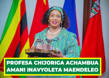 PROFESA CHIJORIGA ACHAMBUA AMANI INAVYOLETA MAENDELEO