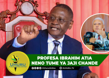 PROFESA IBRAHIM ATIA NENO TUME YA JAJI CHANDE