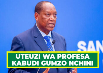 UTEUZI WA PROFESA KABUDI GUMZO NCHINI