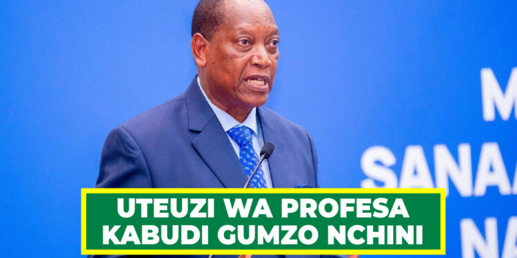 UTEUZI WA PROFESA KABUDI GUMZO NCHINI