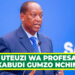 UTEUZI WA PROFESA KABUDI GUMZO NCHINI
