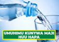 UMUHIMU KUNYWA MAJI HUU HAPA