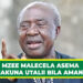 MZEE MALECELA ASEMA  HAKUNA UTALII BILA AMANI