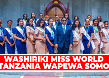 WASHIRIKI MISS WORLD TANZANIA WAPEWA SOMO