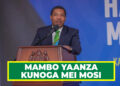 MAMBO YAANZA KUNOGA MEI MOSI