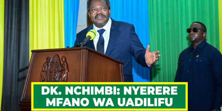 DK. NCHIMBI: NYERERE MFANO WA UADILIFU