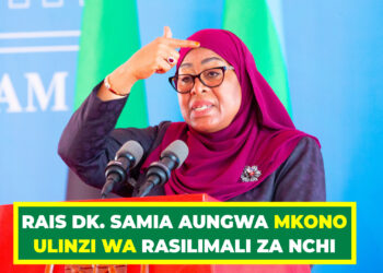 RAIS DK. SAMIA AUNGWA MKONO ULINZI WA RASILIMALI ZA NCHI 