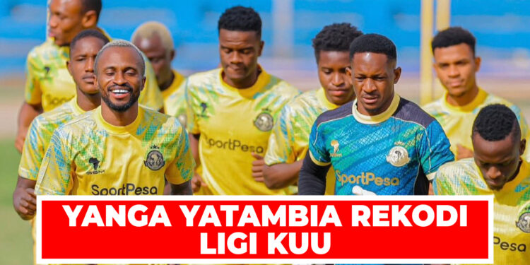 YANGA YATAMBIA REKODI LIGI KUU