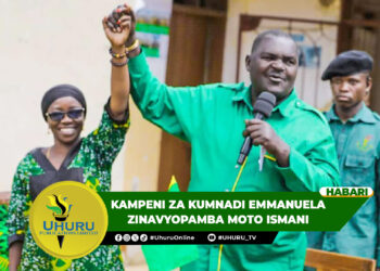 KAMPENI ZA KUMNADI EMMANUELA ZINAVYOPAMBA MOTO ISMANI
