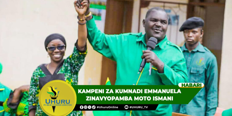 KAMPENI ZA KUMNADI EMMANUELA ZINAVYOPAMBA MOTO ISMANI