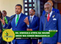 DK. MWIGULU ATETA NA WAZIRI MKUU WA CONGO BRAZZAVILLE