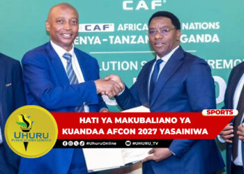 HATI YA MAKUBALIANO YA KUANDAA AFCON 2027 YASAINIWA