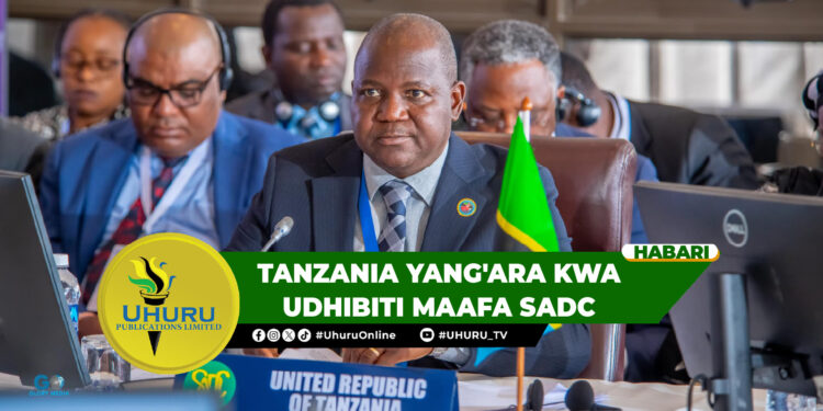 TANZANIA YANG’ARA KWA UDHIBITI MAAFA SADC