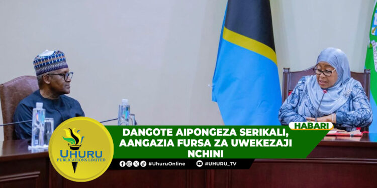 DANGOTE AIPONGEZA SERIKALI, AANGAZIA FURSA ZA UWEKEZAJI NCHINI