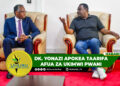 DK. YONAZI APOKEA TAARIFA AFUA ZA UKIMWI PWANI
