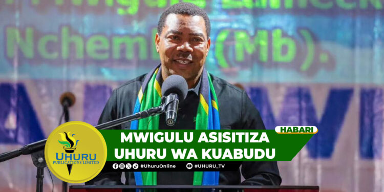 MWIGULU ASISITIZA UHURU WA KUABUDU