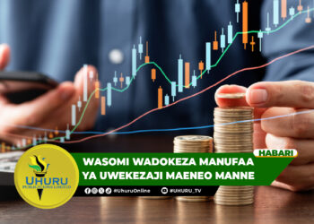 WASOMI WADOKEZA MANUFAA YA UWEKEZAJI MAENEO MANNE