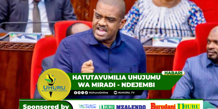 HATUTAVUMILIA UHUJUMU WA MIRADI – NDEJEMBI