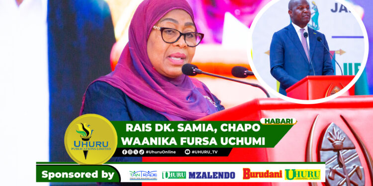 RAIS DK. SAMIA, CHAPO WAANIKA FURSA UCHUMI
