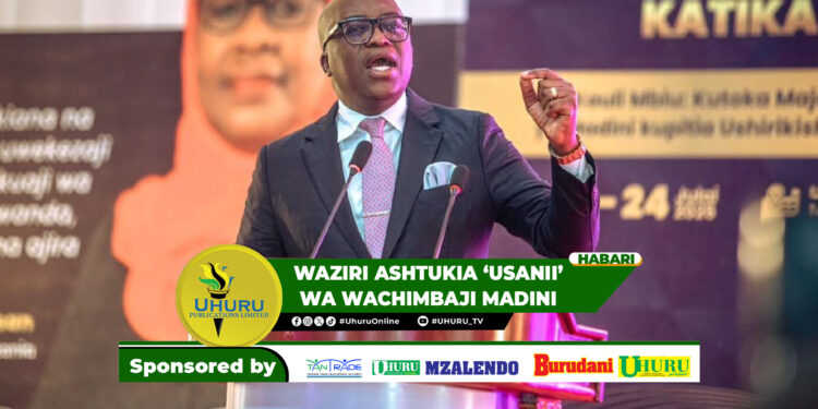 WAZIRI ASHTUKIA ‘USANII’ WA WACHIMBAJI MADINI