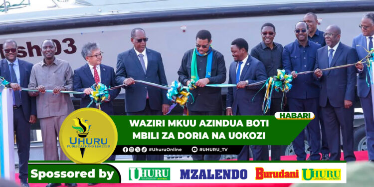 WAZIRI MKUU AZINDUA BOTI MBILI ZA DORIA NA UOKOZI
