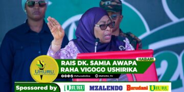 RAIS DK. SAMIA AWAPA RAHA VIGOGO USHIRIKA