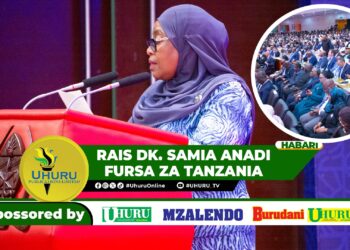 RAIS DK. SAMIA ANADI FURSA ZA TANZANIA