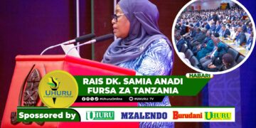 RAIS DK. SAMIA ANADI FURSA ZA TANZANIA